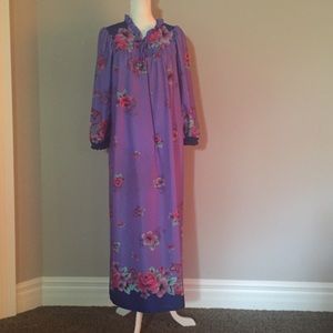 Vintage Lady Ronte Nightie Nightgown Dress Gown M